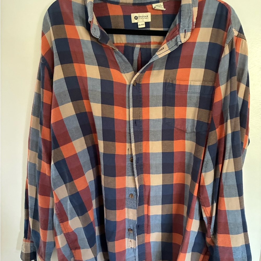 Multicolor Plaid Casual Shirt